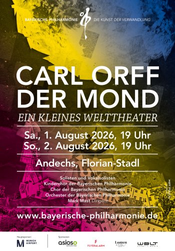 Carl Orff - Der Mond, 1. August 2026, 19.00 Uhr | Florian-Stadl, Kloster Andechs