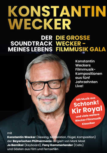 Konstantin Wecker - Der Soundtrack meines Lebens, 04. Juli 2023, 19 Uhr, Tollwood Festival Musik-Arena, München