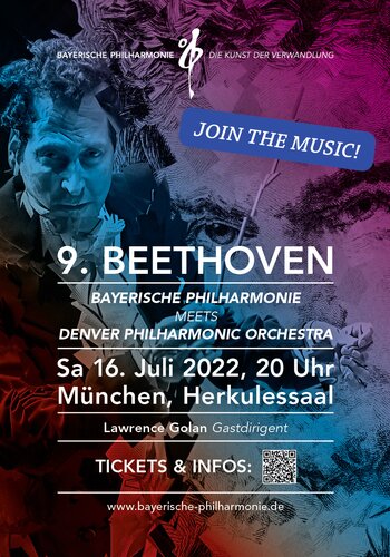 9. Beethoven, 16. Juli 2022, 20 Uhr, Herkulessaal, München