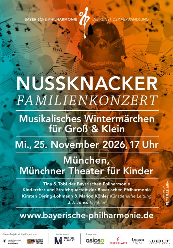 Nussknacker, 25. November 2026, 17.00 Uhr | Münchner Theater für Kinder, München