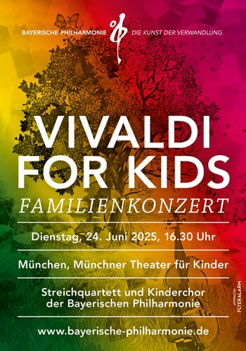 Vivaldi for Kids, 24. Juni 2025, 16.30 Uhr | Münchner Theater für Kinder, München
